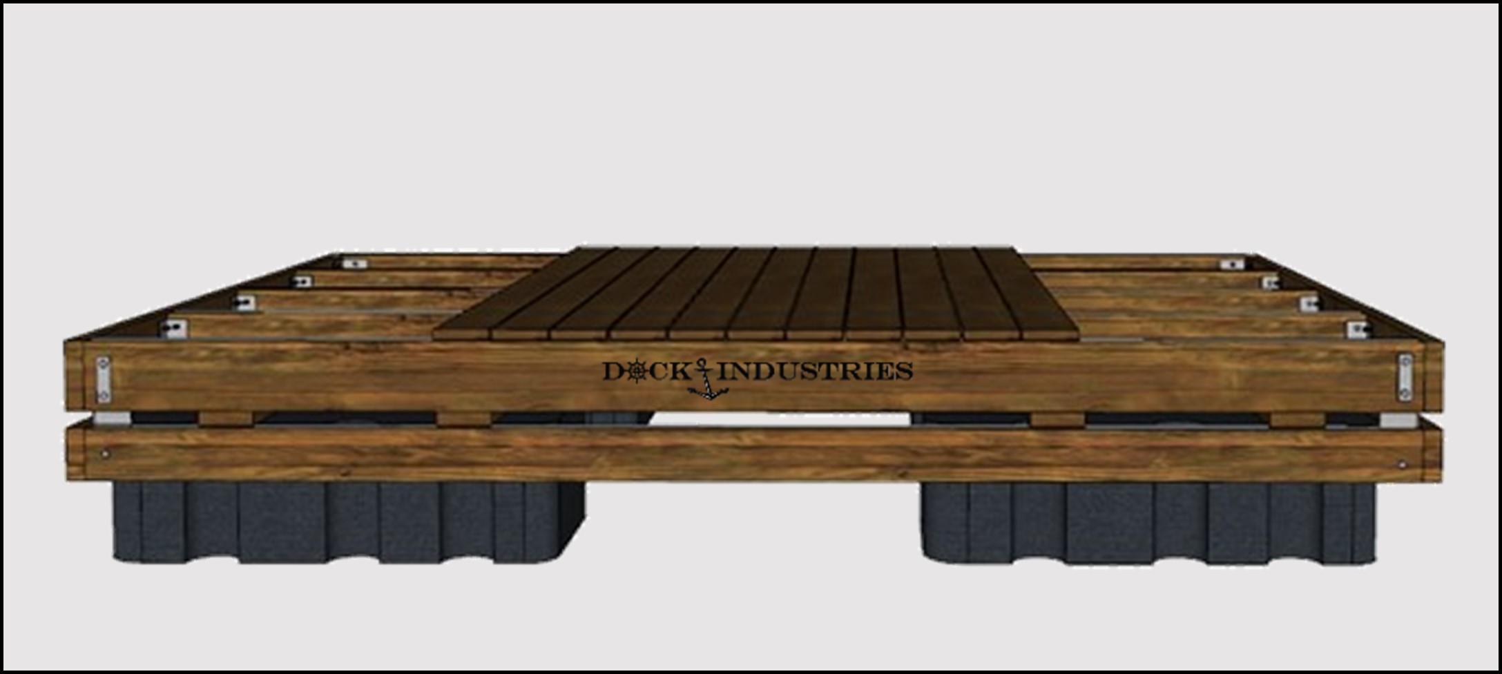 Commercial dock kit 8'x12' - Unanchored