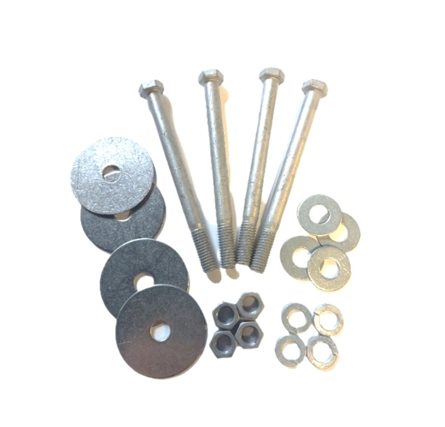 Ensemble de boulons hexagonaux pour flotteurs 3/8'' x 4-1/2'' - 30061