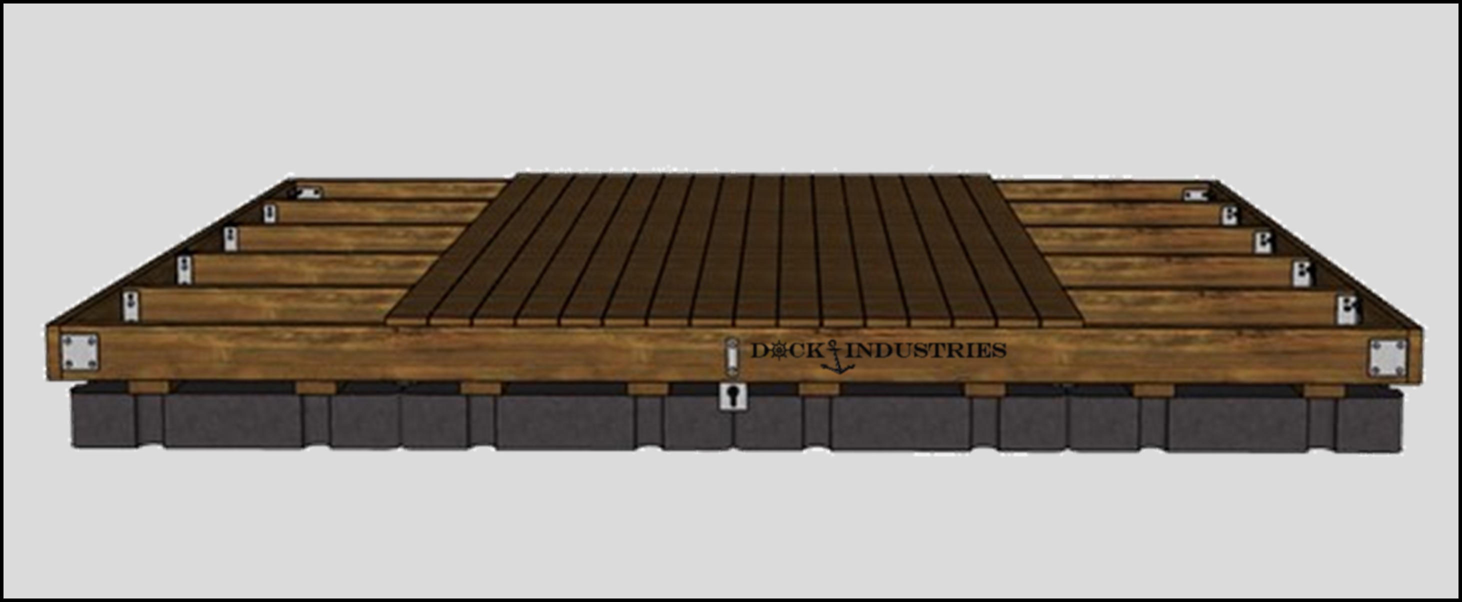 Residential dock kit 10'x16'