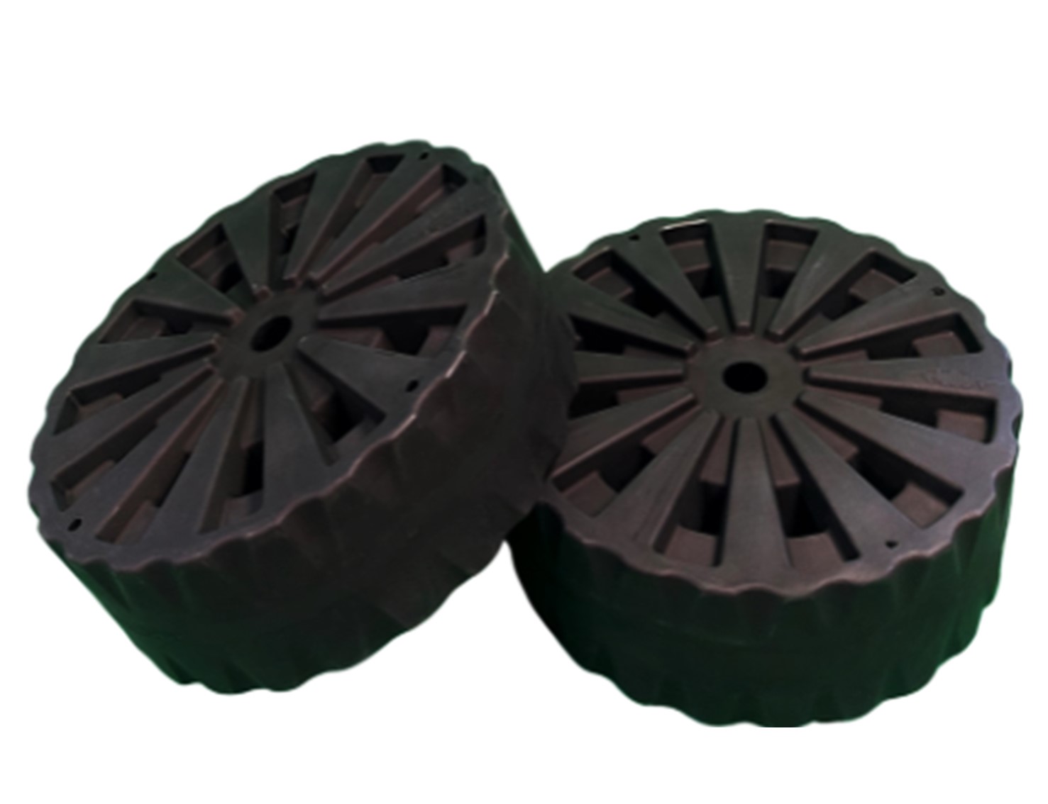 Ensemble de 2 roues de quai 24'' - Heavy Duty - 1500 lbs - 9003-2