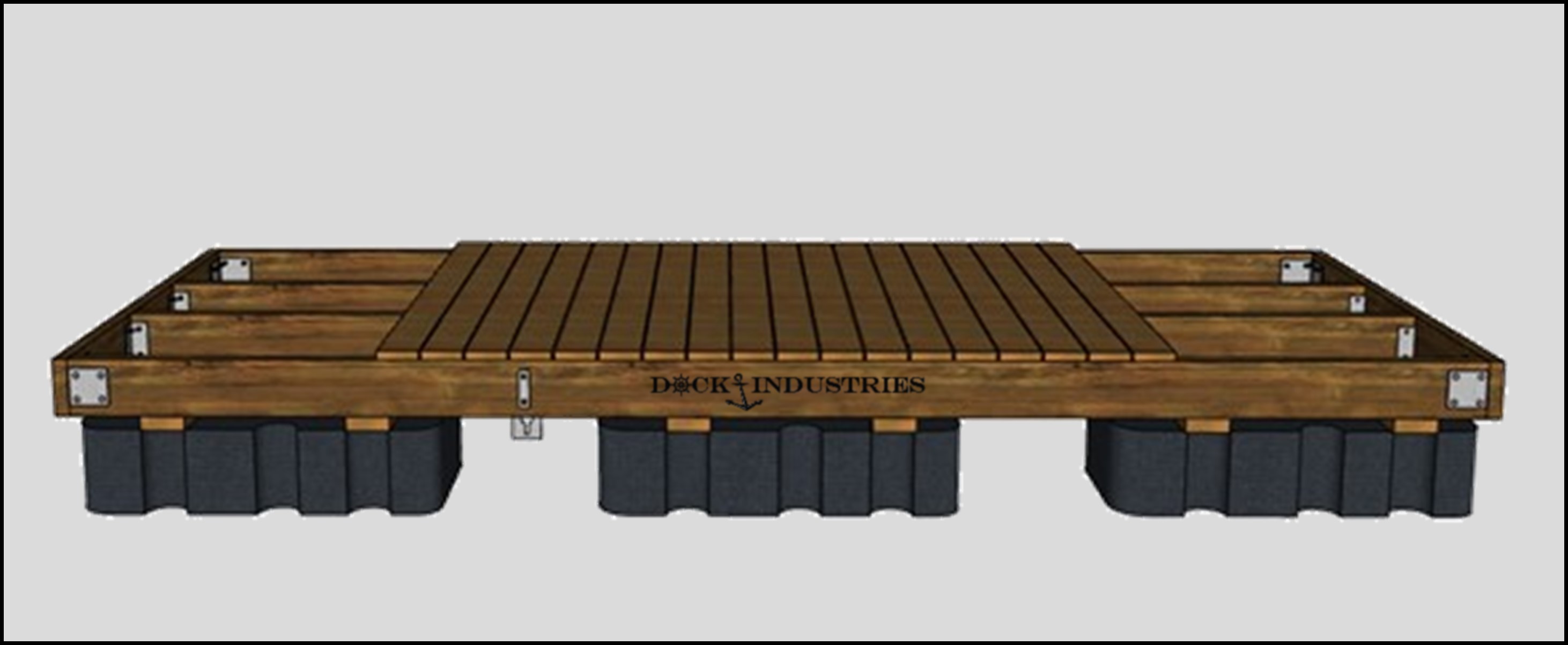 Residential dock kit 6'x16'