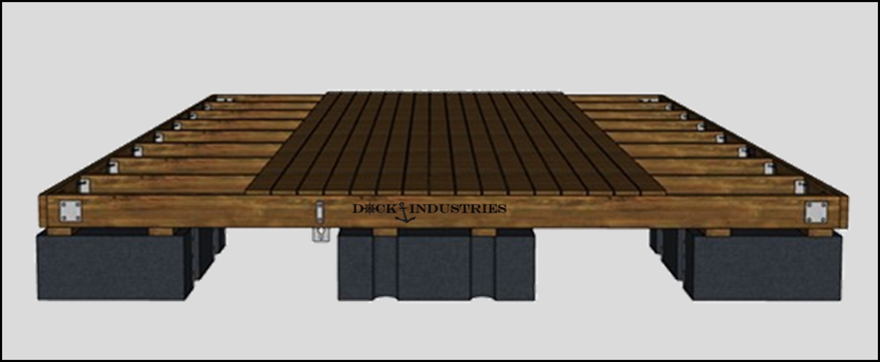 Heavy Duty swim raft 16'x16' kit