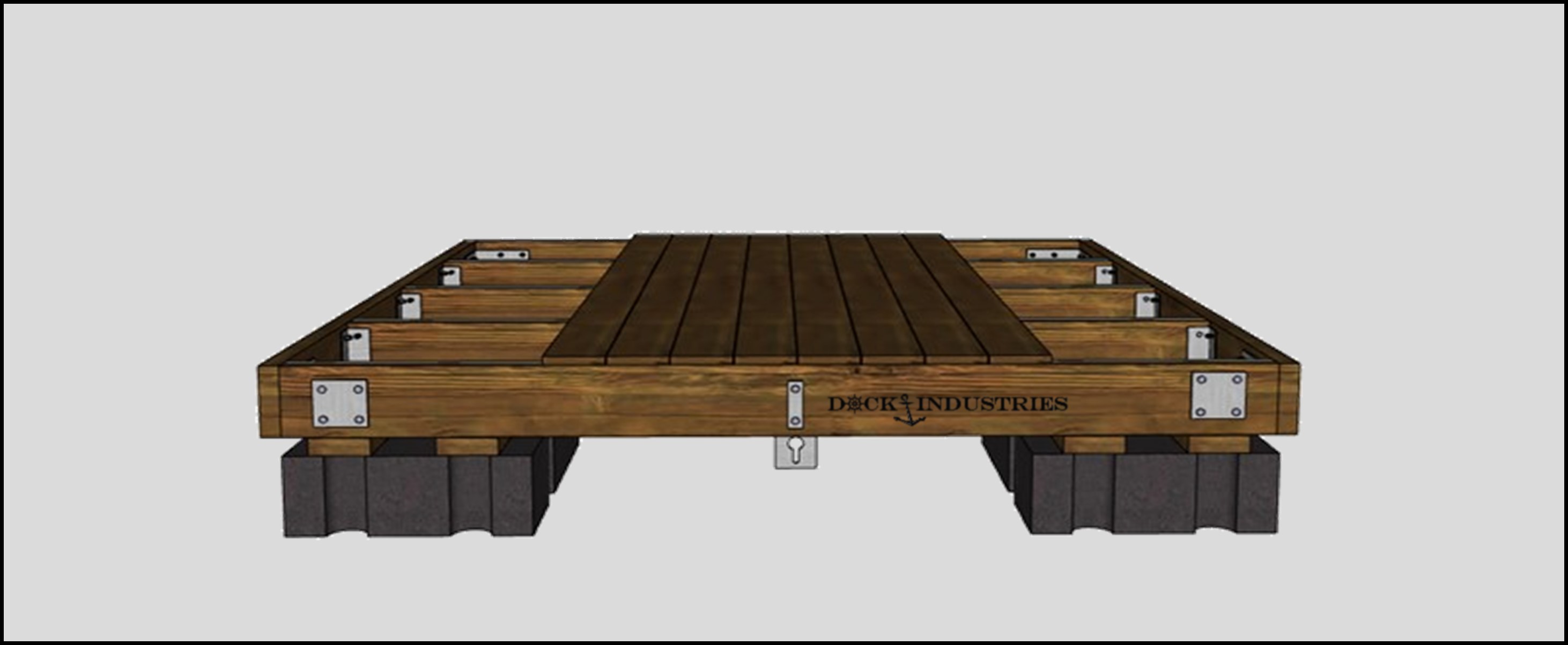 Heavy Duty swim raft 8'x8' kit