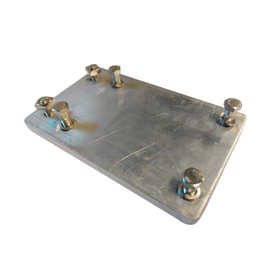 Universal reinforcement plates set for Ultimate mooring whips bases 3010F-P